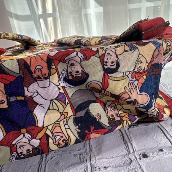 Disney Store Oh My Disney Hero Prince Backpack Bag Flynn Beast Eric Phillip - Picture 13 of 16